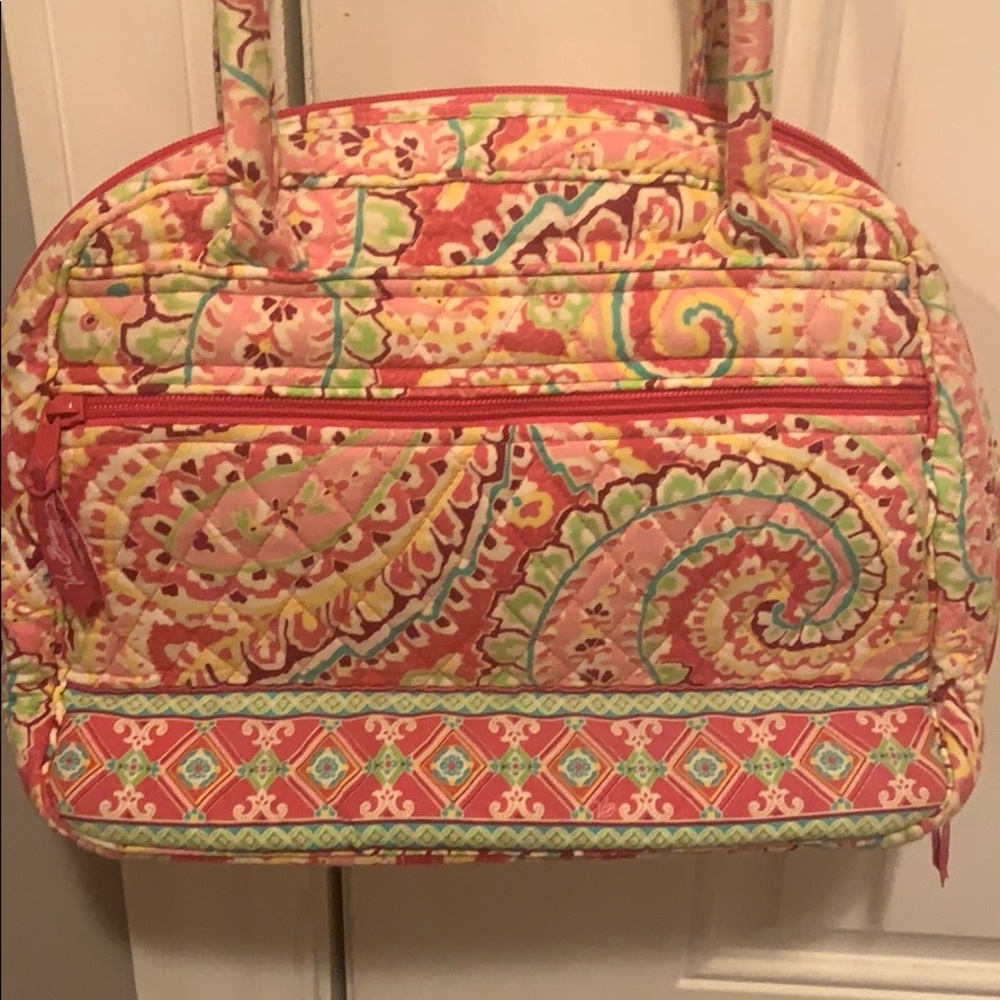 Vera Bradley paisley bag.